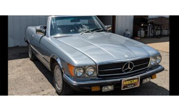 Mercedes-benz-280sl-1983-Silver-blue-metallic-Blue-1