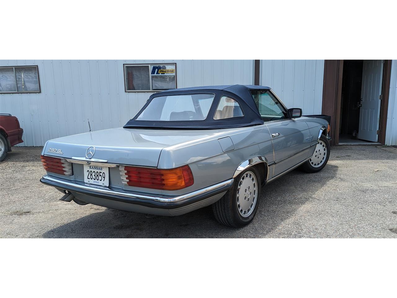 Mercedes-benz-280sl-1983-Silver-blue-metallic-Blue-6
