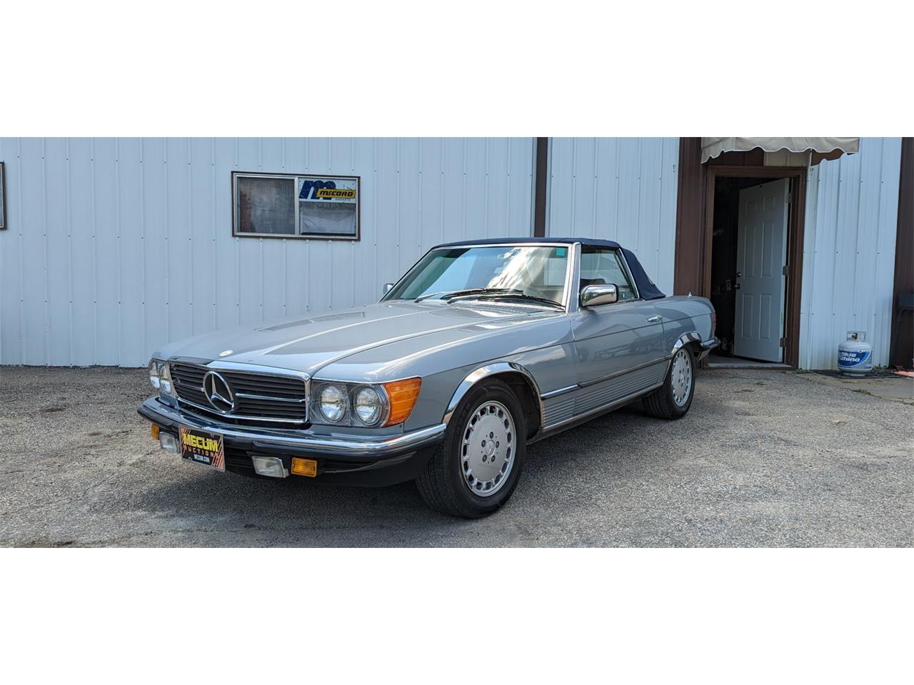 Mercedes-benz-280sl-1983-Silver-blue-metallic-Blue