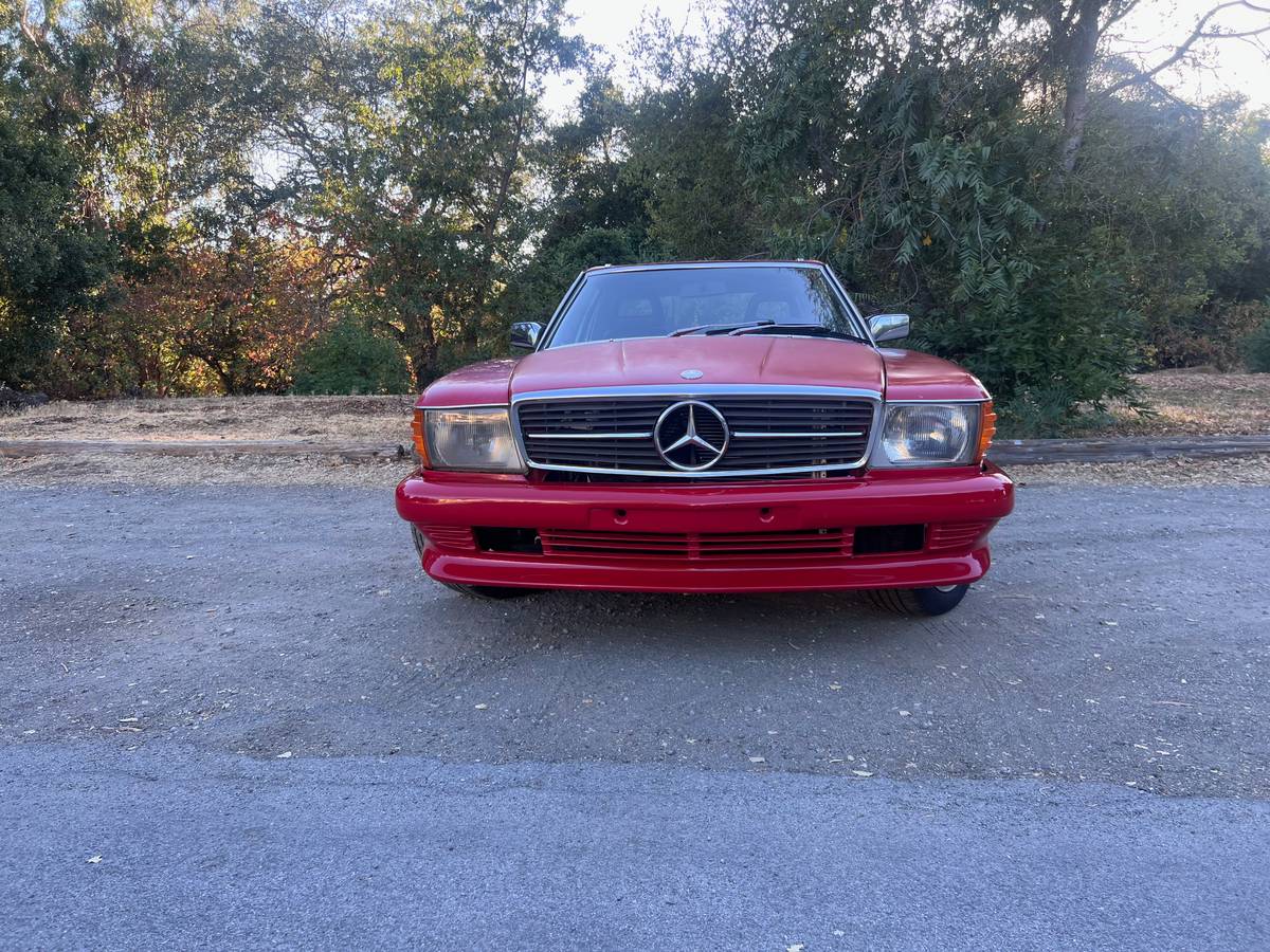 Mercedes-benz-280sl-1983-red-1