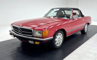 Mercedes-benz-280sl-1984-Signal-Red-Palomino-1