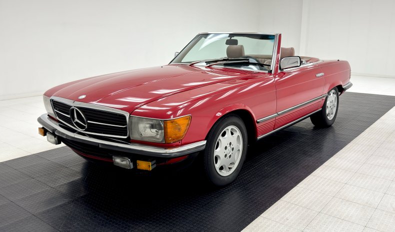 Mercedes-benz-280sl-1984-Signal-Red-Palomino-2