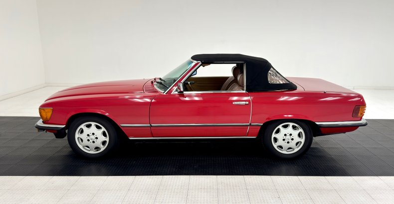 Mercedes-benz-280sl-1984-Signal-Red-Palomino-4