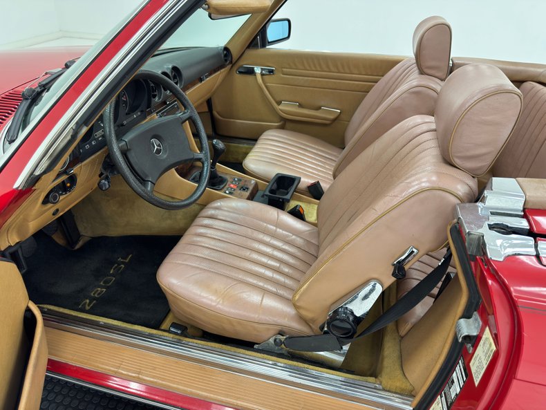 Mercedes-benz-280sl-1984-Signal-Red-Palomino-47