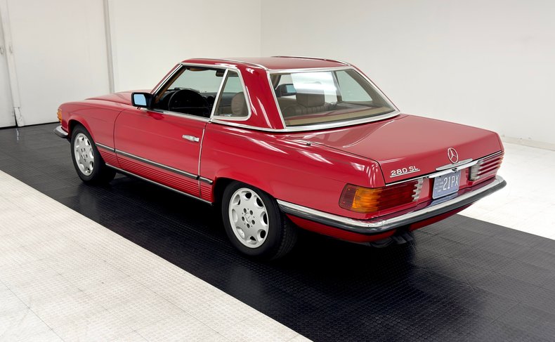 Mercedes-benz-280sl-1984-Signal-Red-Palomino-6