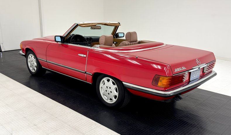Mercedes-benz-280sl-1984-Signal-Red-Palomino-8