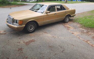 Mercedes-benz-300sd-1982-Gold-Beige