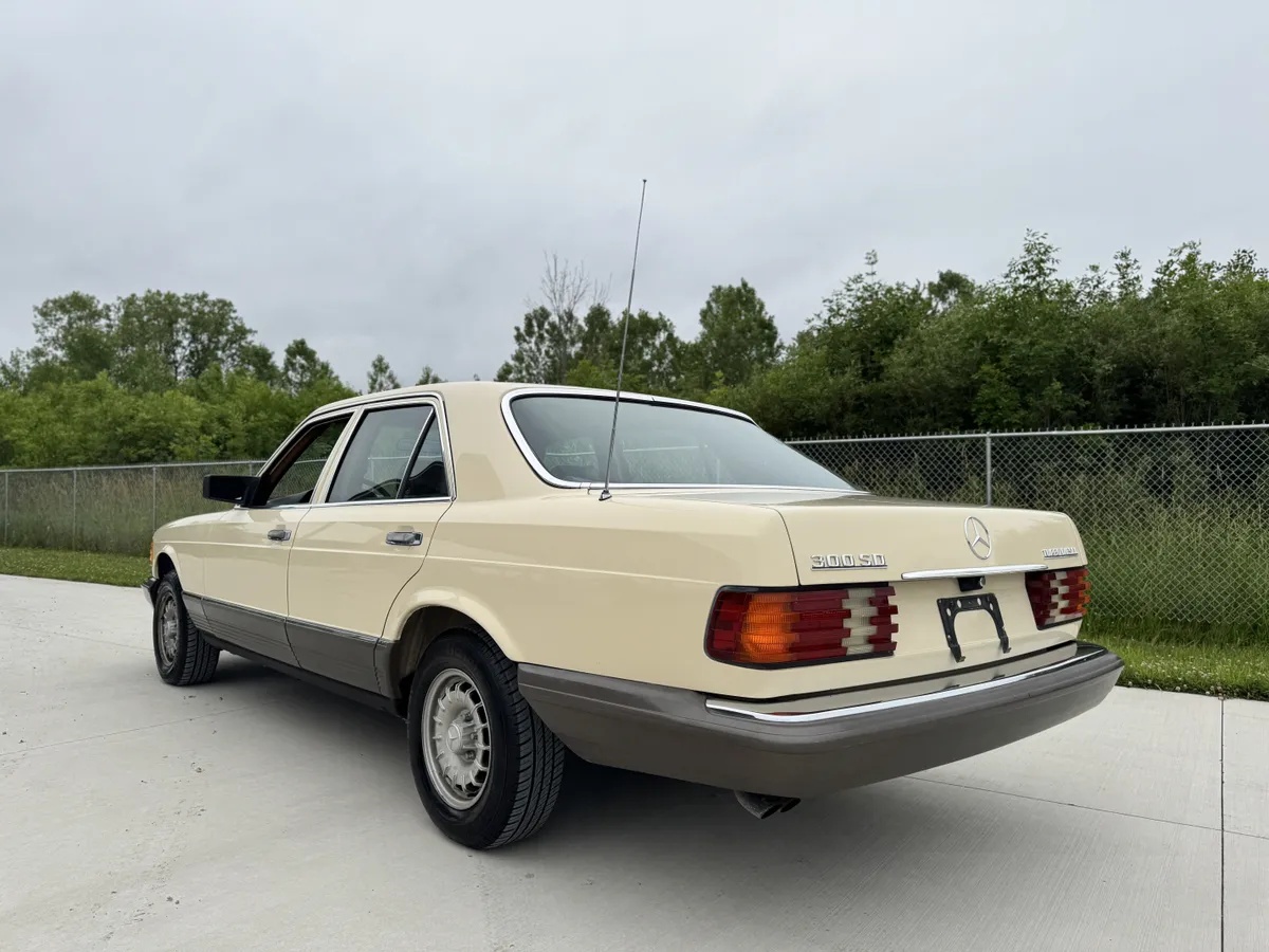 Mercedes-benz-300sd-1982-Light-Ivory-Brown-16