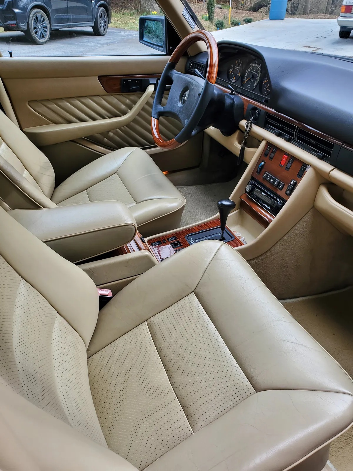 Mercedes-benz-300se-1991-Impala-Brown-Beige-5