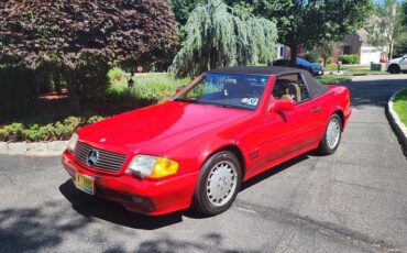 Mercedes-benz-300sl-1992-Red-Tan