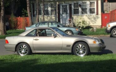 Mercedes-benz-320sl-1995-Gold-amp-Tan-Tan