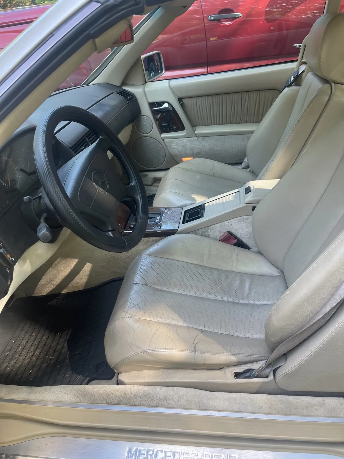 Mercedes-benz-320sl-1995-Gold-amp-Tan-Tan-4