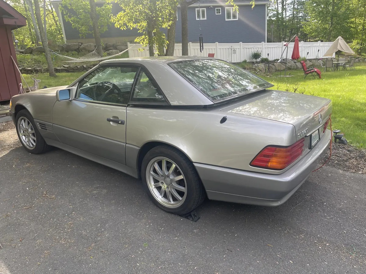 Mercedes-benz-320sl-1995-Gold-amp-Tan-Tan-5