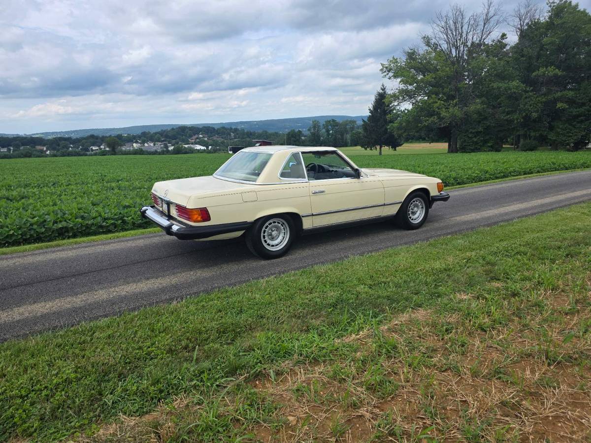 Mercedes-benz-380-380sl-1985-yellow-4