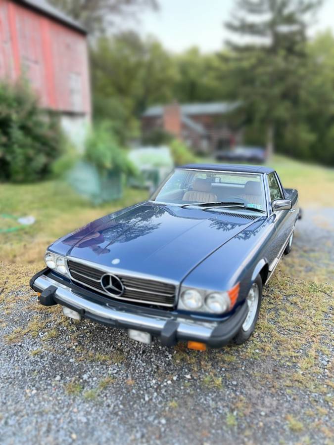 Mercedes-benz-380-sl-1985-blue