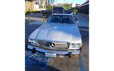 Mercedes-benz-380sl-1985-Silver-Blue