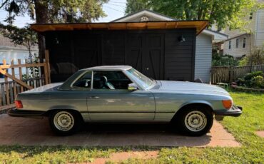 Mercedes-benz-380sl-1985-blue-2