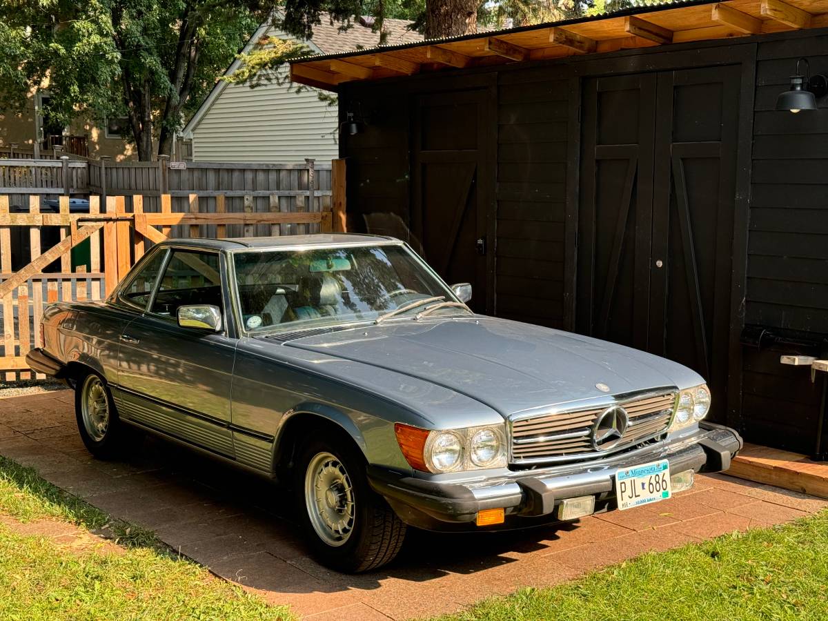 Mercedes-benz-380sl-1985-blue