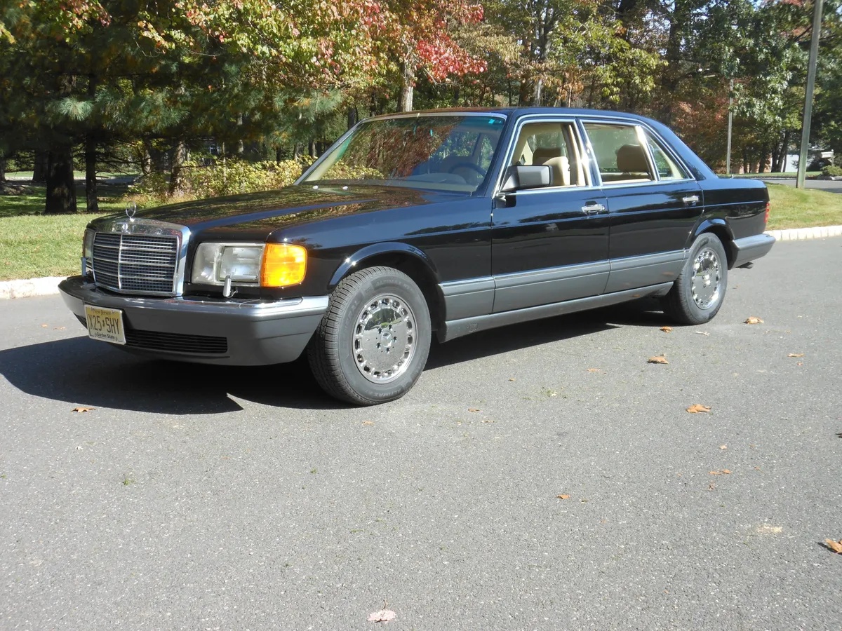 Mercedes-benz-420sel-1991-Black-Creme-Beige-2
