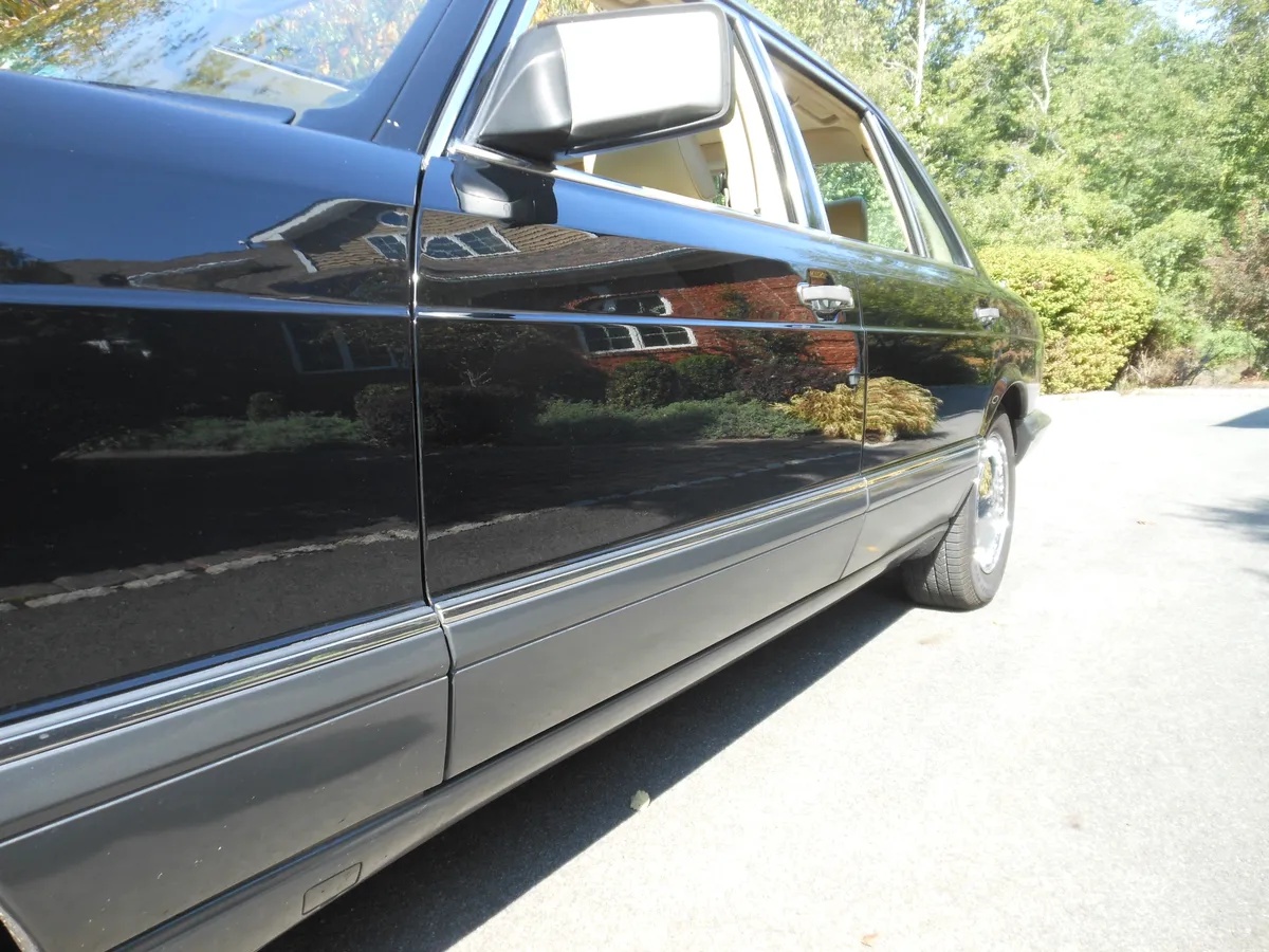 Mercedes-benz-420sel-1991-Black-Creme-Beige-3