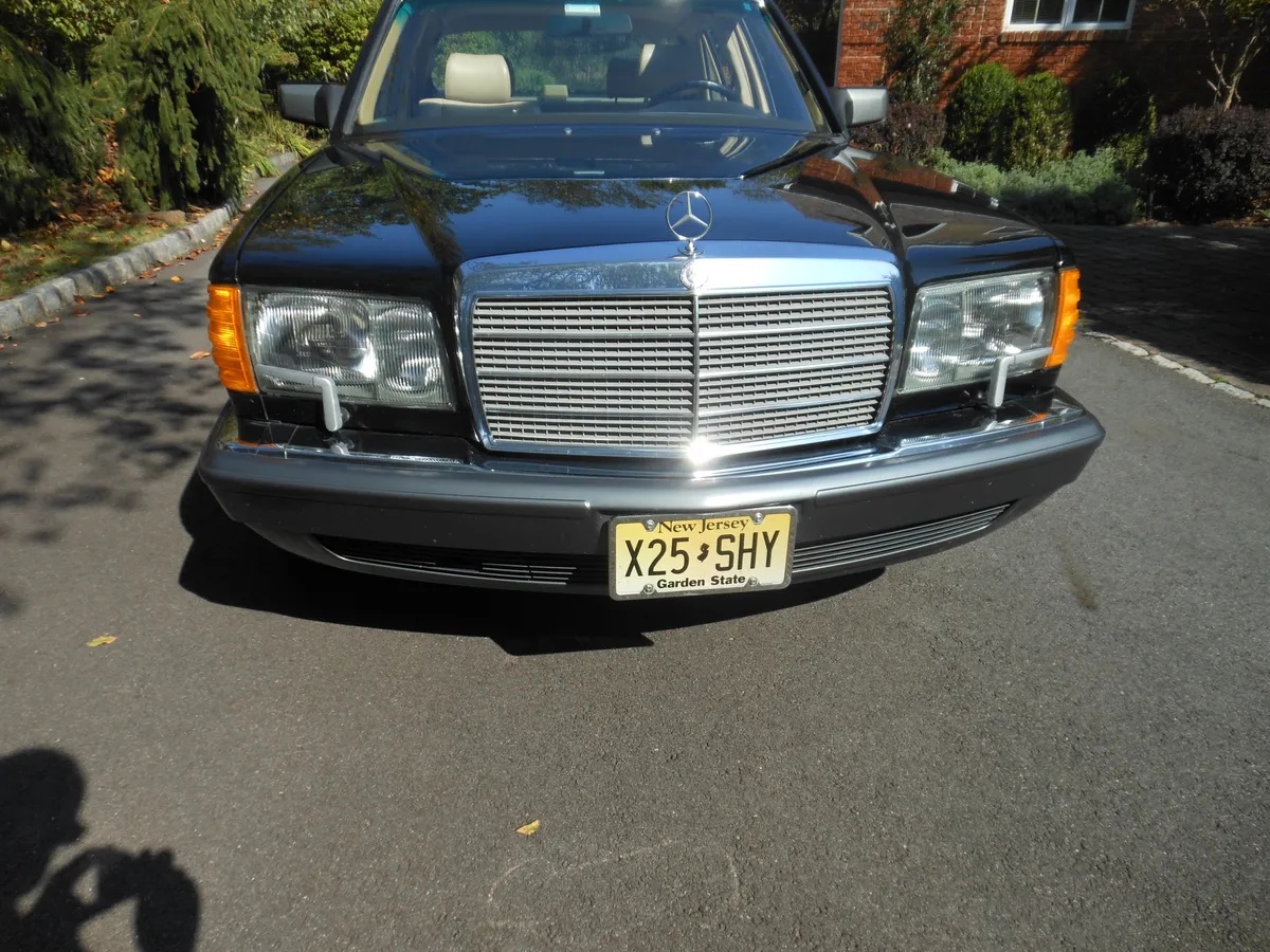 Mercedes-benz-420sel-1991-Black-Creme-Beige-5