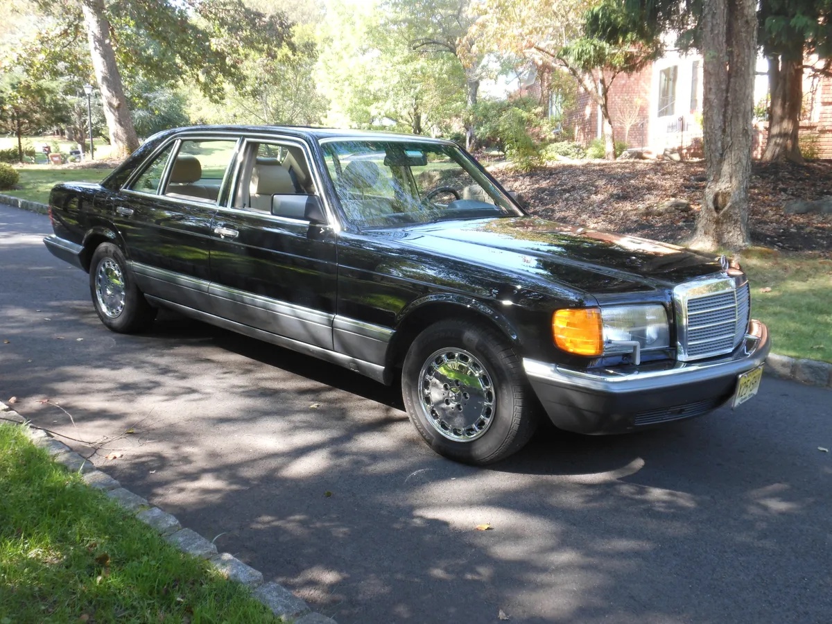 Mercedes-benz-420sel-1991-Black-Creme-Beige-7