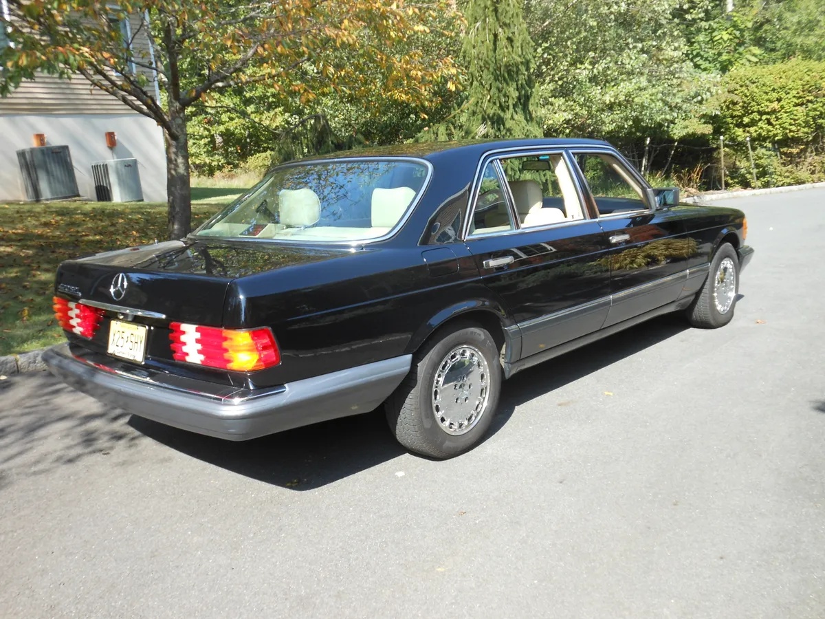 Mercedes-benz-420sel-1991-Black-Creme-Beige-8