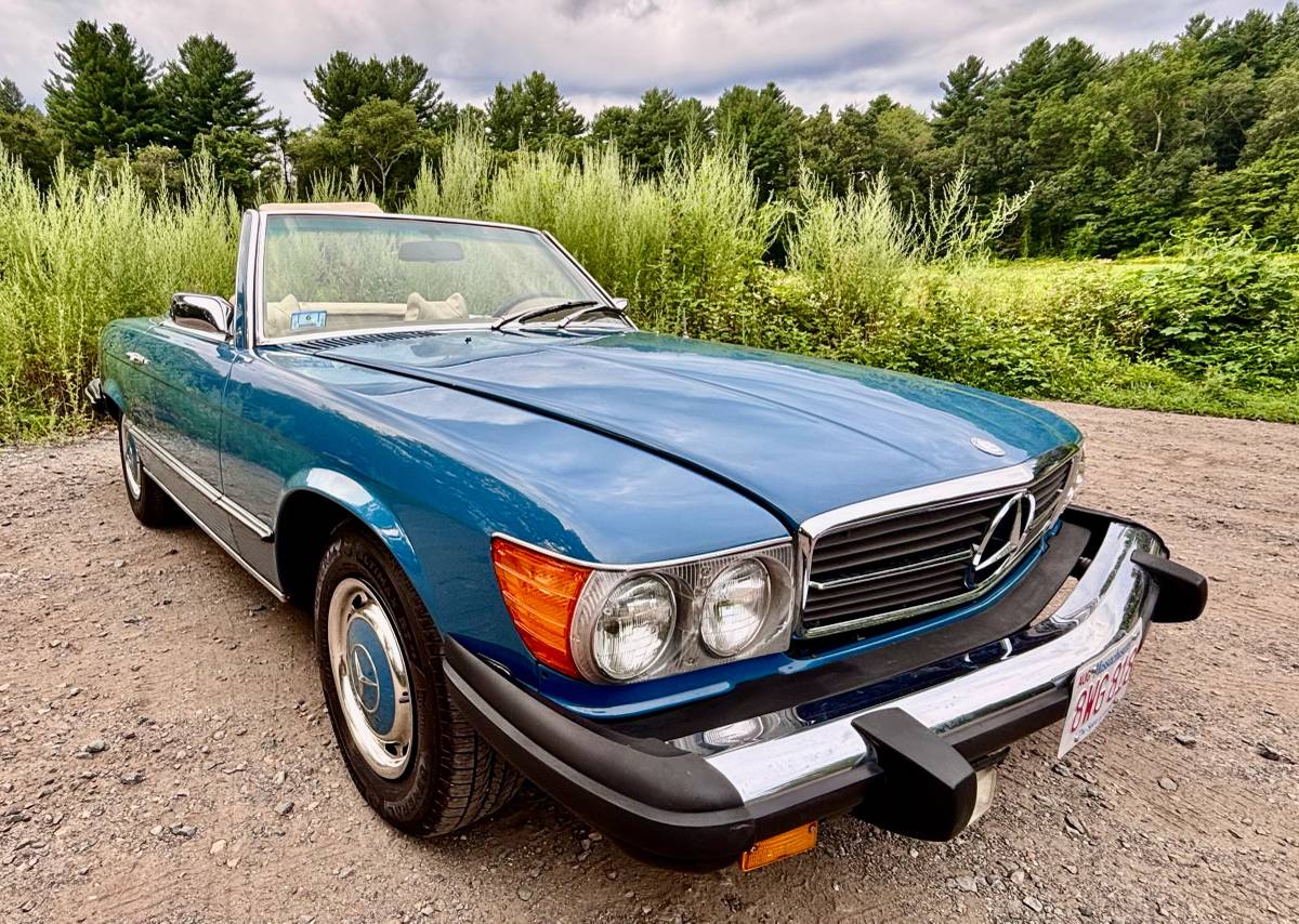 Mercedes-benz-450sl-1974-blue
