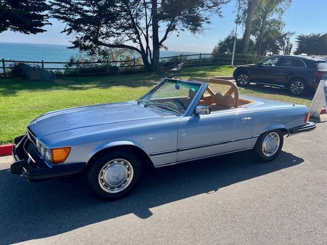 Mercedes-benz-450sl-1976-blue-4
