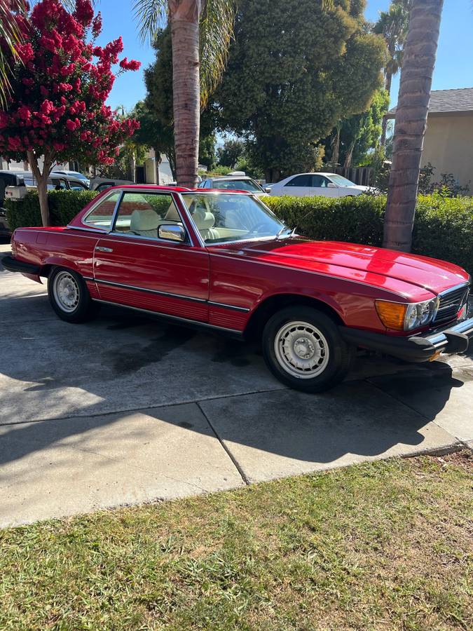 Mercedes-benz-450sl-1980-red-1