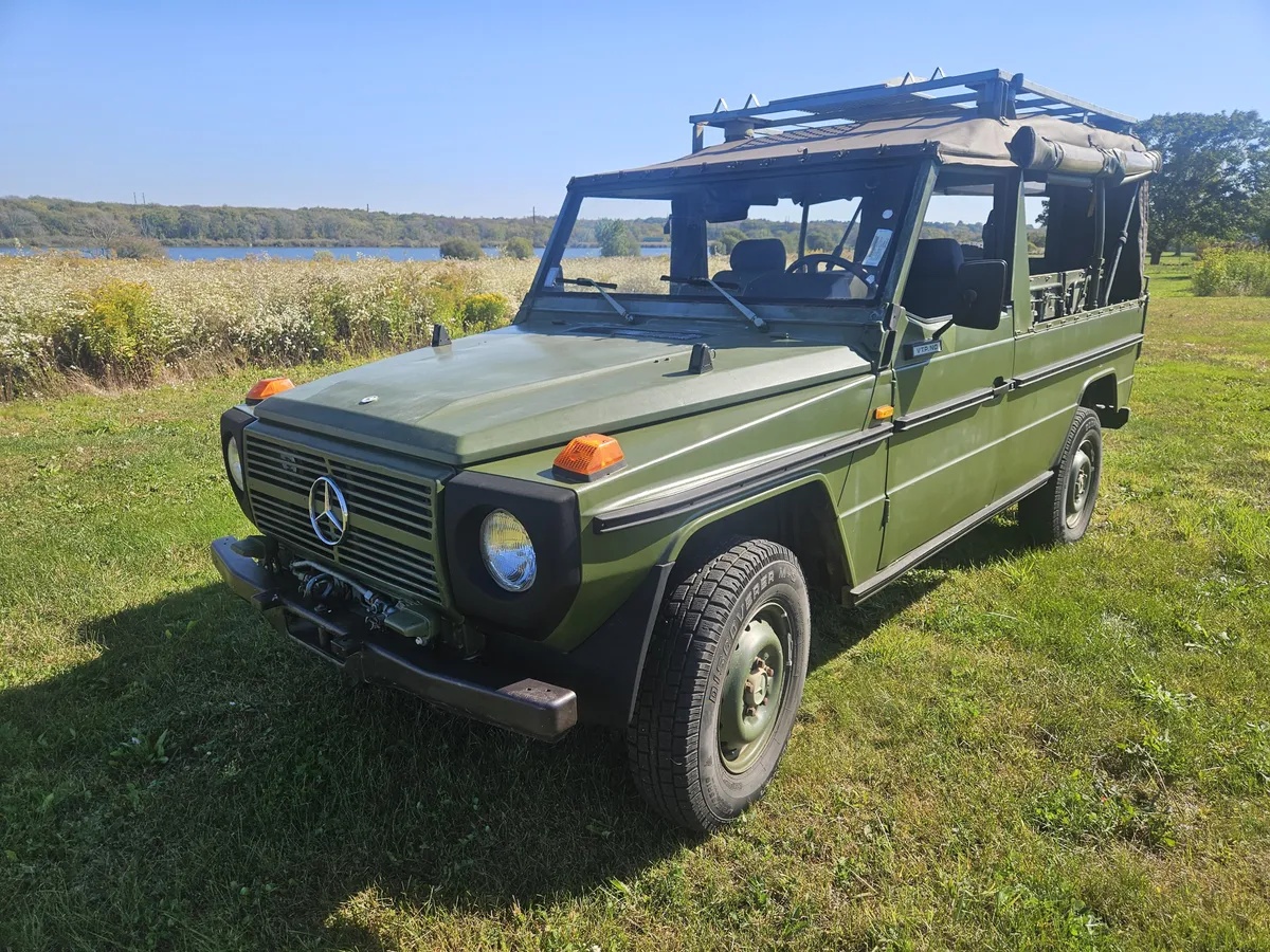 Mercedes-benz-G-class-1985-Green-Green-1