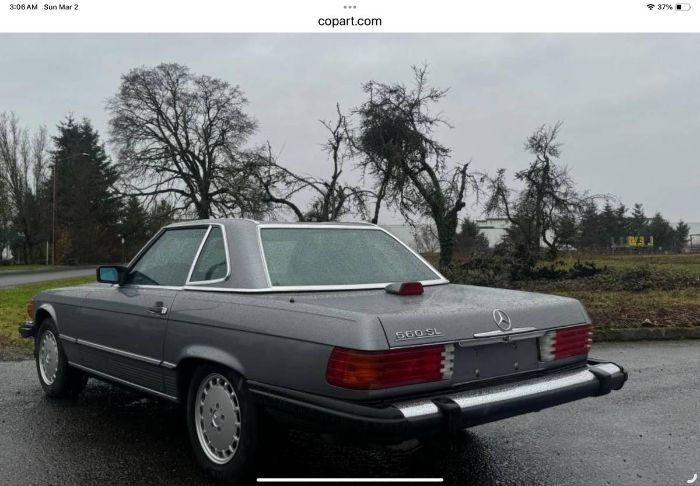 Mercedes-benz-Other-1987-Silver-4