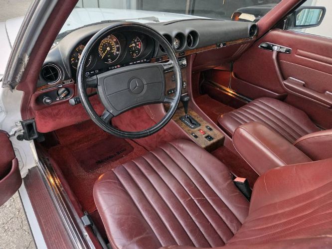 Mercedes-benz-Other-1987-White-Burgundy-12