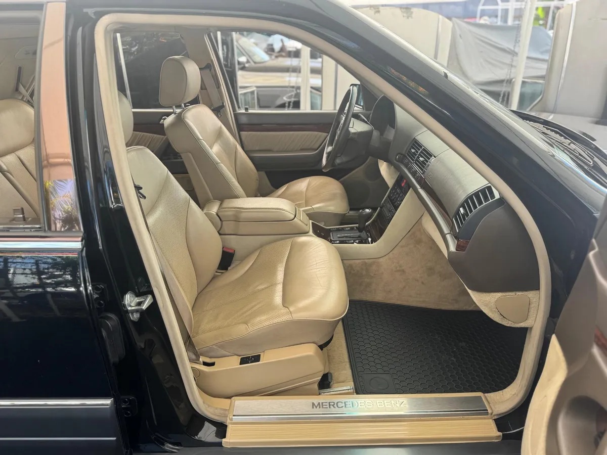 Mercedes-benz-S350-1995-Black-Tan-14