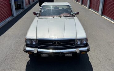 Mercedes-benz-Sl-class-1978-Grey-Red