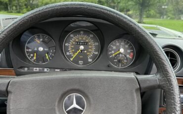 Mercedes-benz-Sl-class-1980-Silver-Black