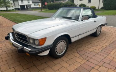 Mercedes-benz-Sl-class-1986-White-Blue-11