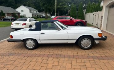 Mercedes-benz-Sl-class-1986-White-Blue-13