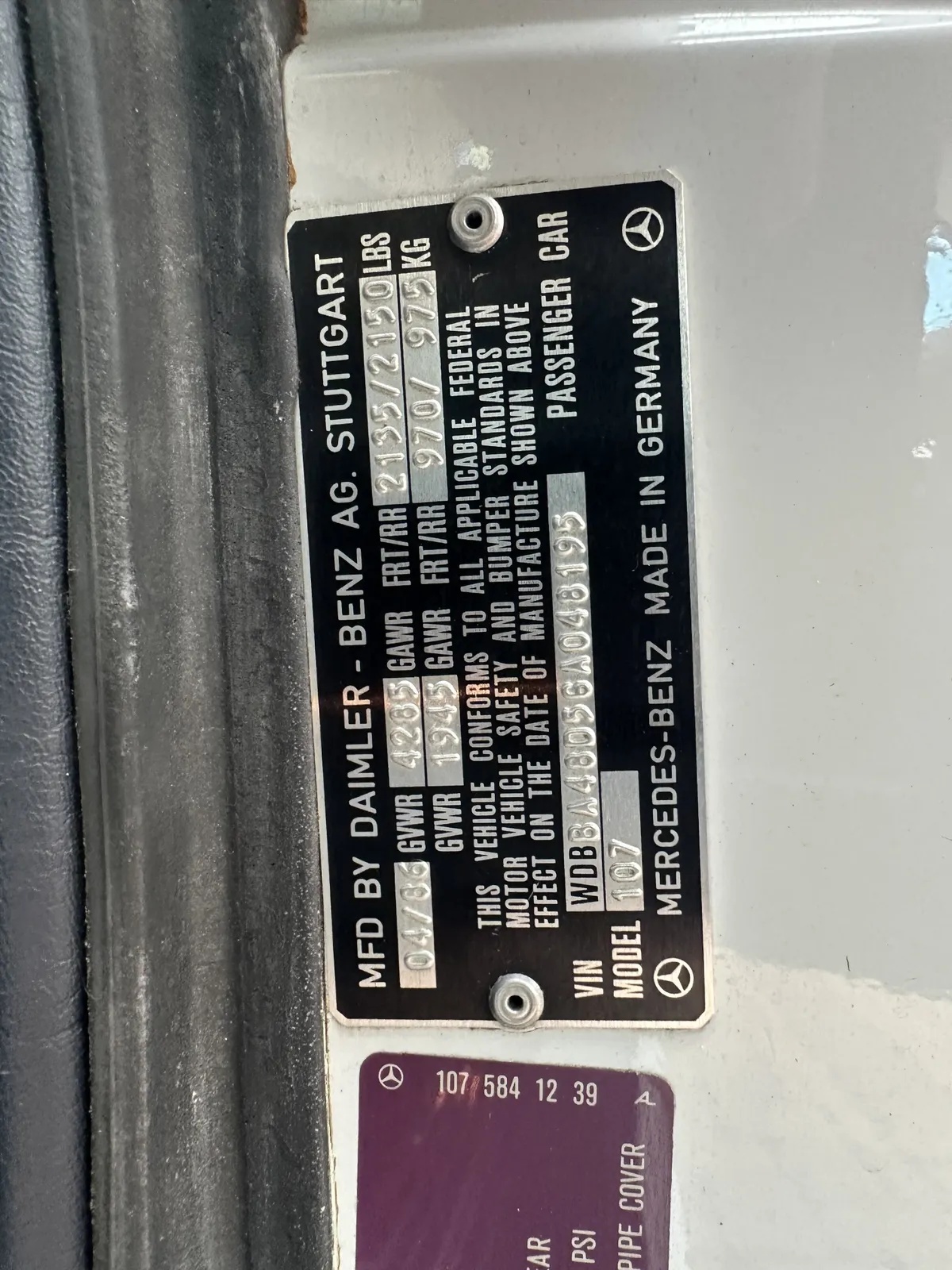 Mercedes-benz-Sl-class-1986-White-Blue-3