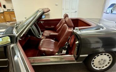 Mercedes-benz-Sl-class-1988-Dark-Gray-Burgundy-12