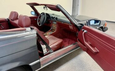 Mercedes-benz-Sl-class-1988-Dark-Gray-Burgundy-13