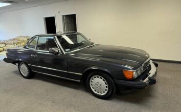 Mercedes-benz-Sl-class-1988-Dark-Gray-Burgundy-3