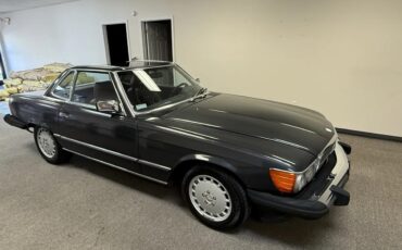 Mercedes-benz-Sl-class-1988-Dark-Gray-Burgundy
