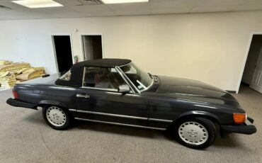 Mercedes-benz-Sl-class-1988-Dark-Gray-Burgundy-4