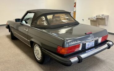 Mercedes-benz-Sl-class-1988-Dark-Gray-Burgundy-7
