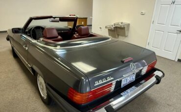 Mercedes-benz-Sl-class-1988-Dark-Gray-Burgundy-9