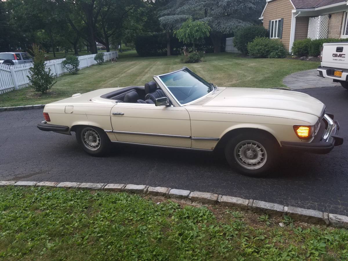 Mercedes-benz-s-class-450sl-1980-brown-2