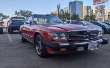 Mercedes-benz-sl-560-1988-red-1