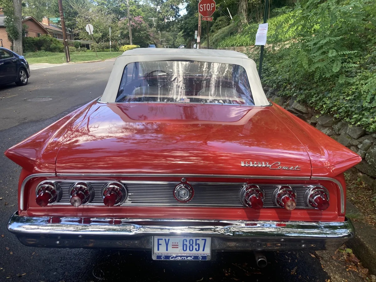 Mercury-Comet-1963-Red-White