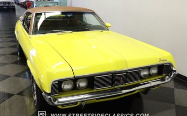 Mercury-Cougar-1969-Yellow-Saddle-Leather-14
